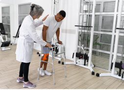 Discharge from Rehab Facility